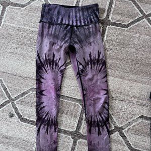Noli leggings purple tie dye look, XS